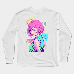 80's Anime Vibe Long Sleeve T-Shirt